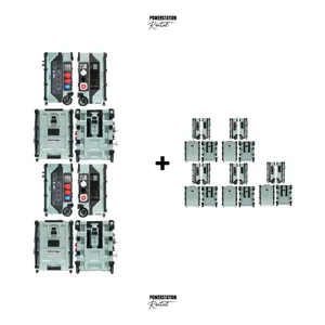 SET-63: 2x PSR ULTRA (24.000 W / 16A & 32A) & 5x PSR ULTRA PRO (74.240 Wh)