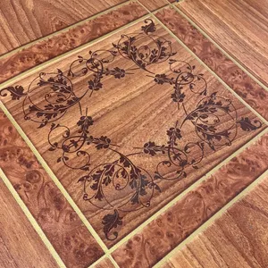 Wood Square Tile 1mx6.1m