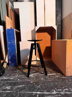 Black Bar Stool 
