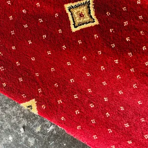Red Patterned Carpet 4mx4m