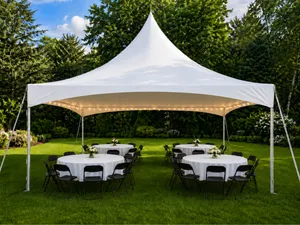 20 x 20 High Peak Tent Package