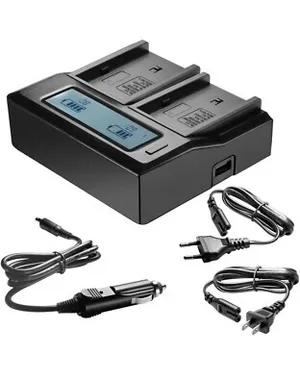 Dual LCD Battery Charger model DC-LCD 