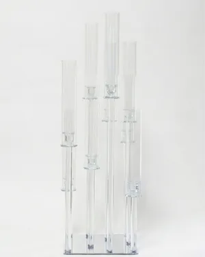 Skylight - Tall Glass Candelabra