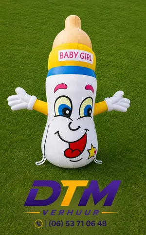 Opblaasbare Babyfles Cartoon