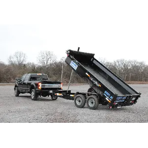 14' Dump Trailer Dual 7k Axles
