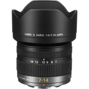Panasonic Lumix G Vario 7-14mm f/4 Zoom Lens for Micro Four Thirds Lens Mount