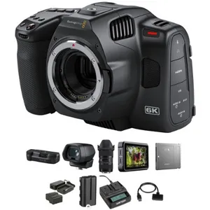 Blackmagic Design Pocket Cinema Camera 6K Pro Kit in Case with Sigma Lens