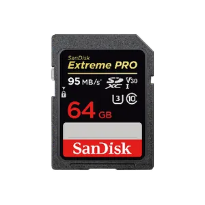 SanDisk Extreme Pro 64GB SDXC 95mb/s Uhs-I Class 10 U3 Memory Card