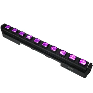 Betopper L1015 10x15w RGBW Moving Beam LED Light Bar - Pair in Road Case