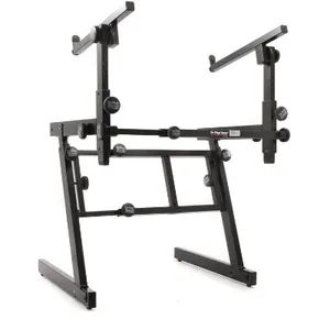 On-Stage Stands KS7365-EJ Pro Heavy-Duty Folding-Z Stand with 2nd Tier