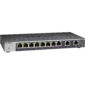 NETGEAR 10-Port Gigabit/10G Ethernet Unmanaged Switch (GS110MX)