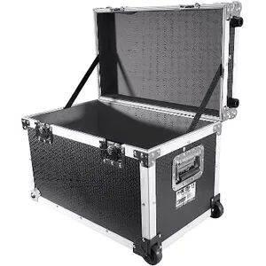 ProX Roll-away Utility Case W-Retractable Handle and Low-Profile Recessed Wheels