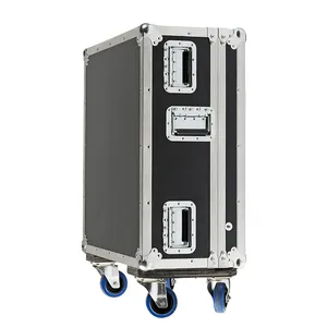 Tascam Sonicview 24xp Custom Mixer Case with Doghouse and Wheels