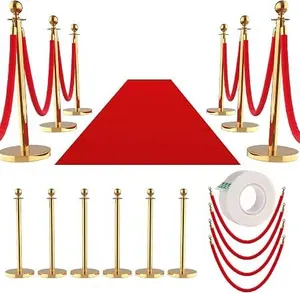 Red carpet & Stanchions Set 