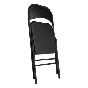 BLACK METAL CHAIRS 