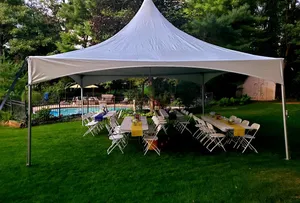 20 X 20 WHITE HIGH PEAK TENT PACKAGE