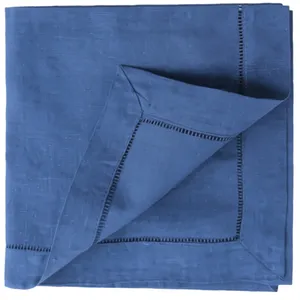 Denim Linen Hemstitch Napkin (pack of 10)