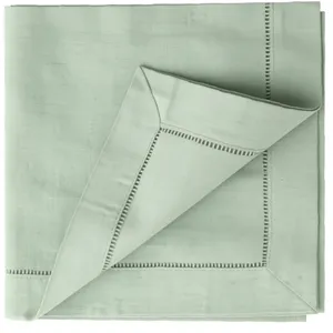 Sage Linen Hemstitch Napkin (pack of 10)