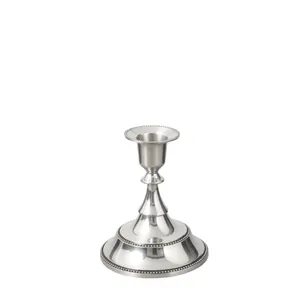 Heirloom Silver Candlestick | 12cm