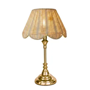 Natural Rattan Table Lamp