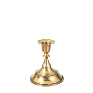 Heirloom Gold Candlestick | 12cm