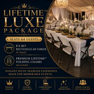 The Lifetime™ Luxe Package - Seats 64 Guests - $324