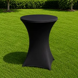 Cocktail Table W/ Black Cover