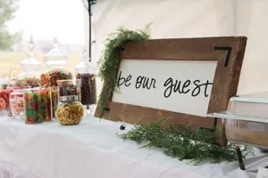 Be Our Guest Sign