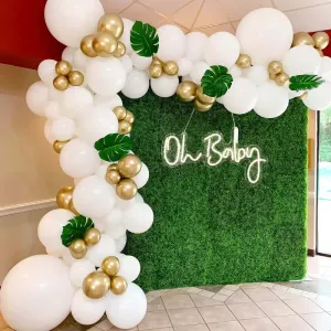 Oh Baby Neon Sign - Warm White
