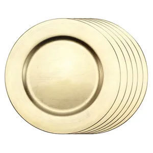 Gold Charger Plates