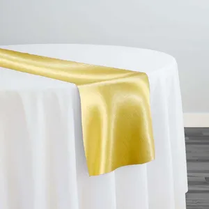 Gold (Champagne) Satin Table Runners