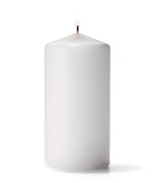 Small Pillar Wax Candle