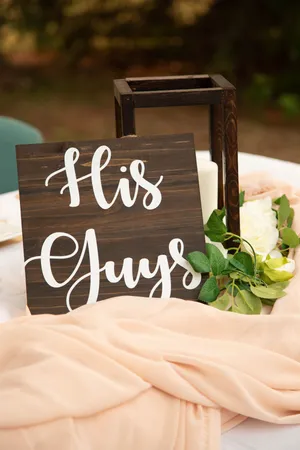 His Guys Sign