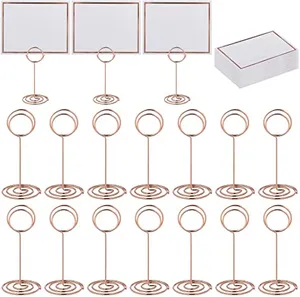 Rose Gold Place Card Holders