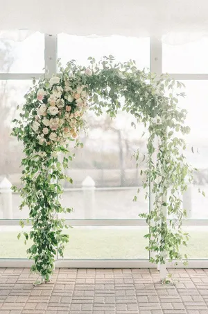 White Metal Arch