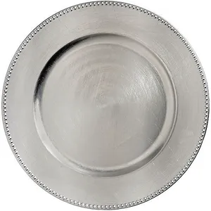 Silver Charger Plates