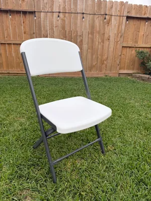 White Folding Chair