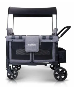 Wonderfold W4 4-Seater Quad Stroller Wagon