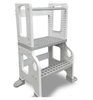 Kitchen Step Stool with Safety Rail