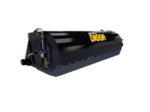 Skid Steer Power Broom with Bucket 86