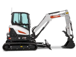 E40 Mini Excavator- Closed Cab