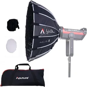 Aputure light dome mini II (with diffusion clothes and grids)