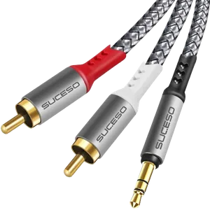 Cable RCA vers Jack 3.5mm - 2 mètres