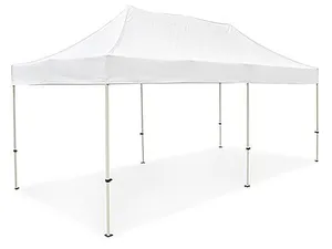 Steel Frame Canopy - 10 x 20', White