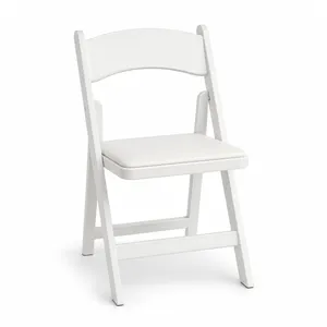 Resin Folding Chair – White