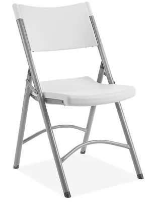 Martha Garden White Folding Chair