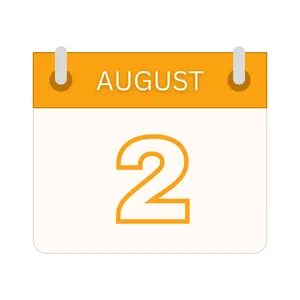 6 - 7pm - Wednesday 2nd of August