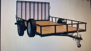 7x14 Single Place UTV Trailer 