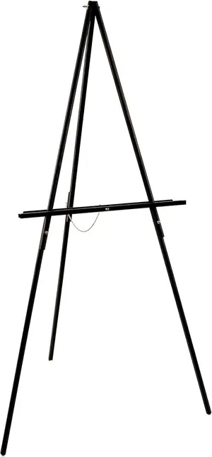 Black easel stand