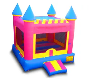 Pink Castle Bounce House